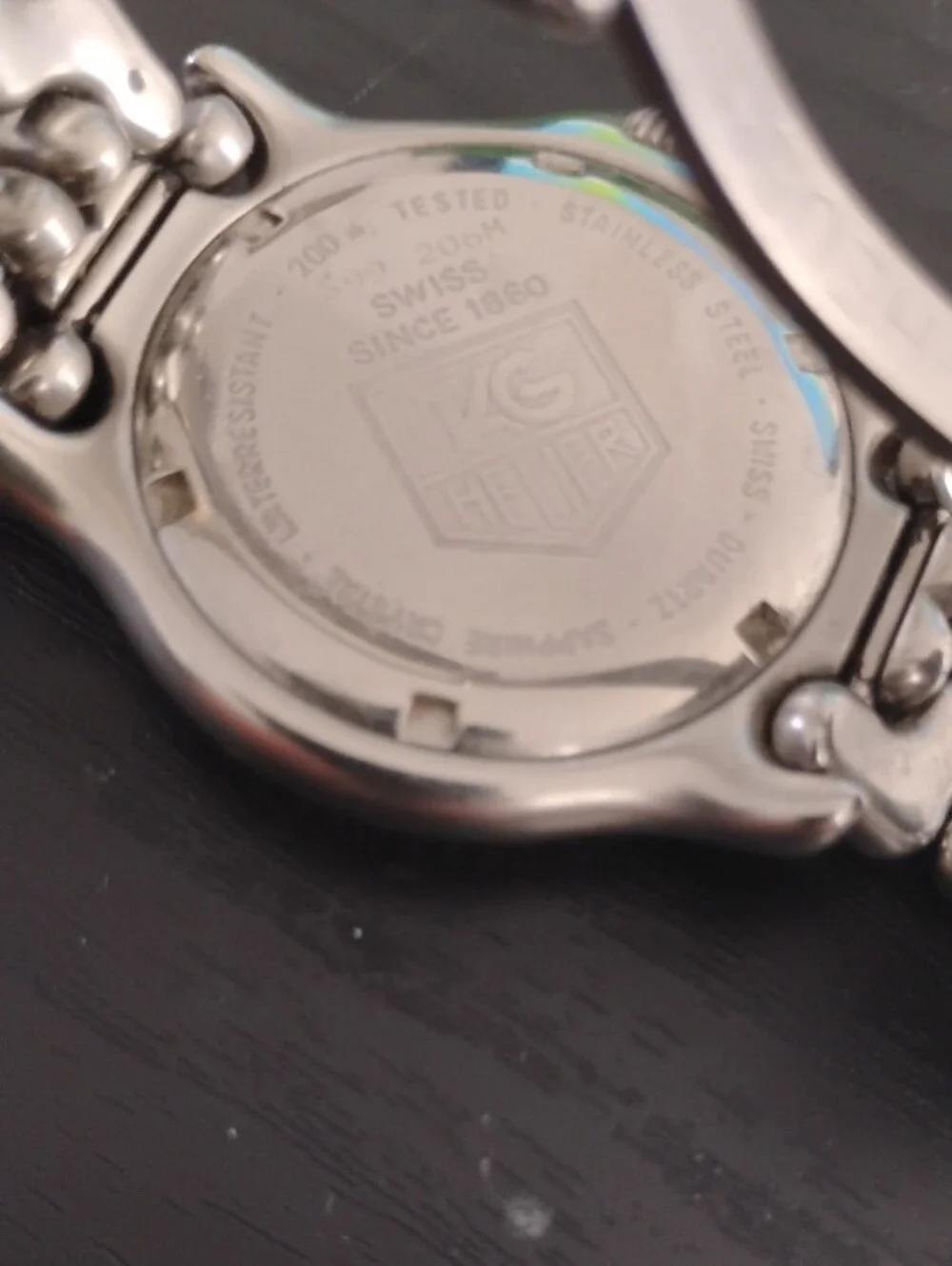 Tag Heuer Stainless Steel Men's Link Watch - Silver